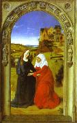 Dieric Bouts The Visitation. oil painting artist